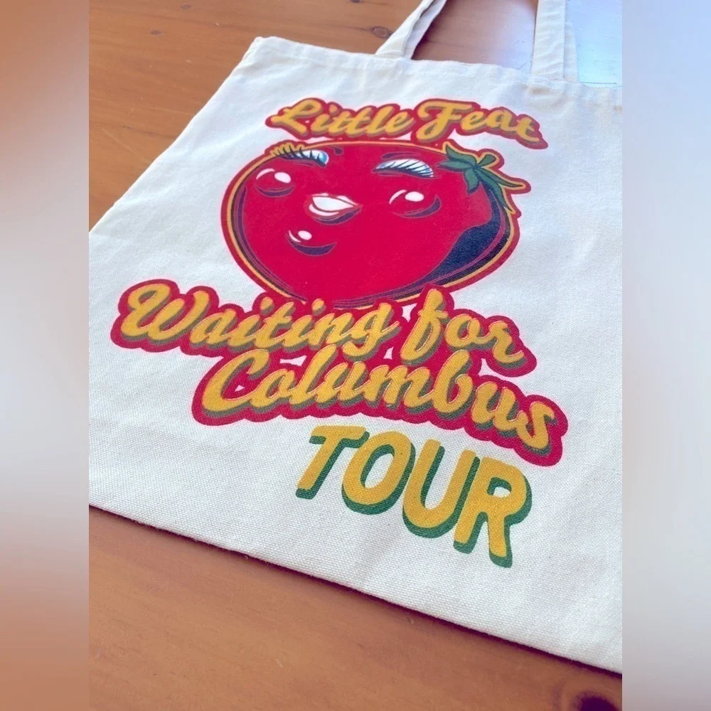 NEW Official Little Feat Band Tour Tote Bag Shoulder Bag Waiting for Columbus